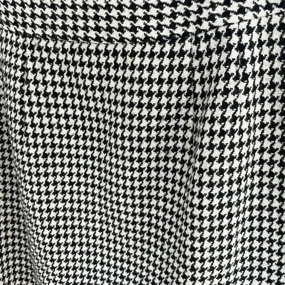 Banana Republic Houndstooth Mini Skirt Wool Blend - Picture 2 of 7